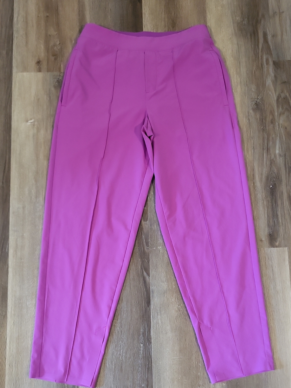 Athleta Straight-Leg Ponte Pants in Vivid Magenta